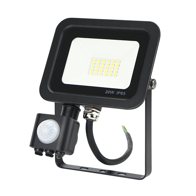 LED-bouwlamp met sensor Cavona 20W warm-wit | Led