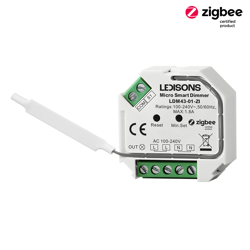 Glad efficiënt spreken Ledisons Zigbee module voor dimbare LED-verlichting | Ledwereld.nl