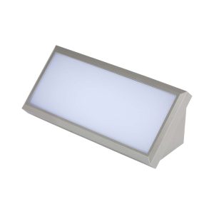 LED-wandlamp Nore grijs 12W warm-wit