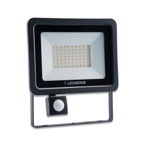 LED-bouwlamp met sensor Cavona 50W neutraal-wit