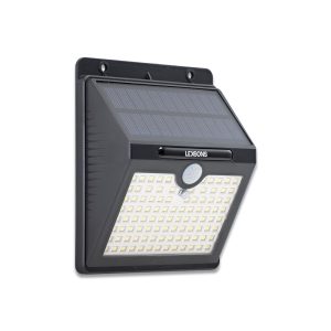 Solar LED-wandlamp met sensor Solare zwart