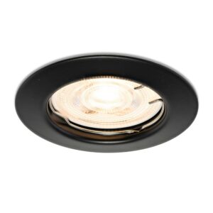 Complete LED-spot Pocco zwart GU10 dimbaar 4.2 Watt