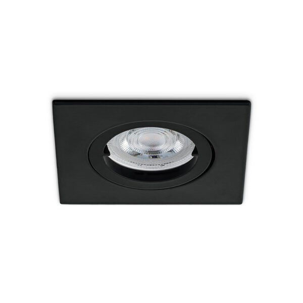 Complete LED-spot Felice zwart GU10 dimbaar 4.2 Watt
