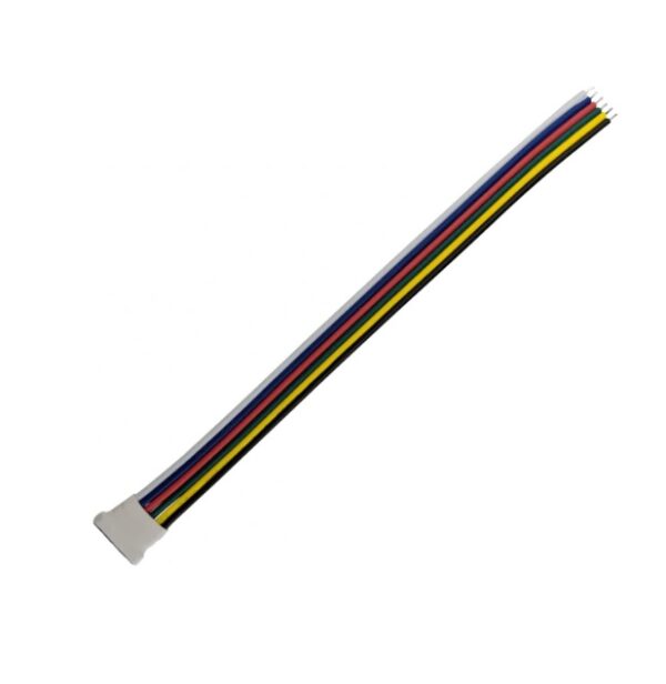RGBWW LED-strip connector snoer 15 cm
